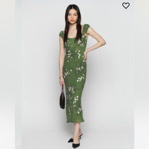 Reformation Demy Dress in Lomita, XS
